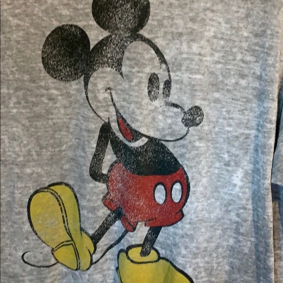 Vintage Disney Mickey Mouse Graphic Tee Shirt - Picture 2 of 6